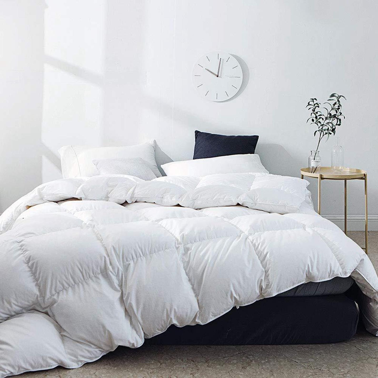 Duck feather down duvet best sale