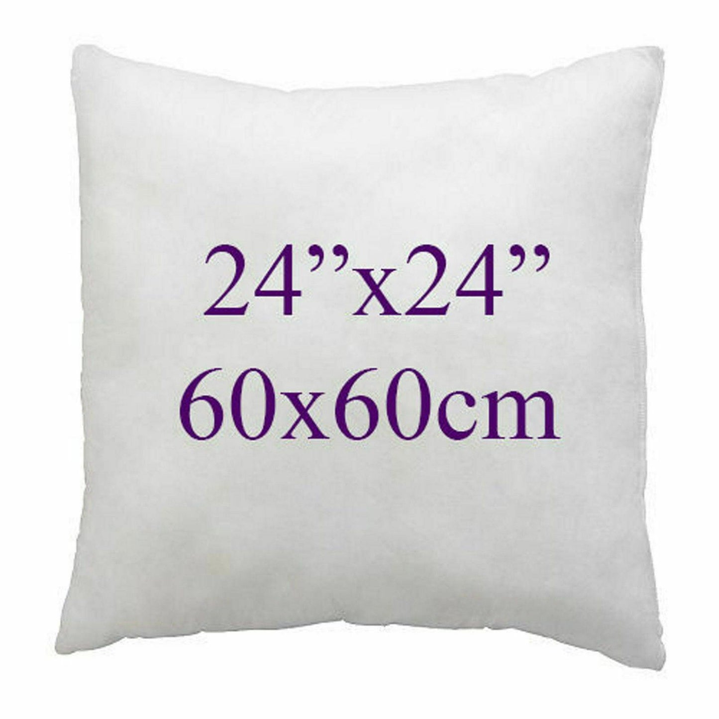Duck Feather Cushion Pad Inner Insert Filler Scatter 100% Cotton Cover Extra Filled Plump Square Cushion - Arlinens