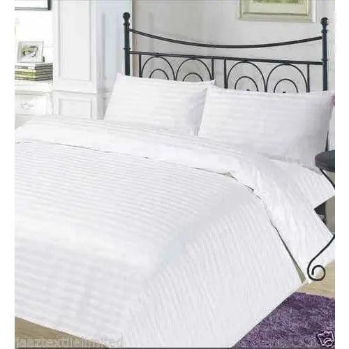 Luxury Duvet set With Pillow Case Cotton Stripe - Arlinens