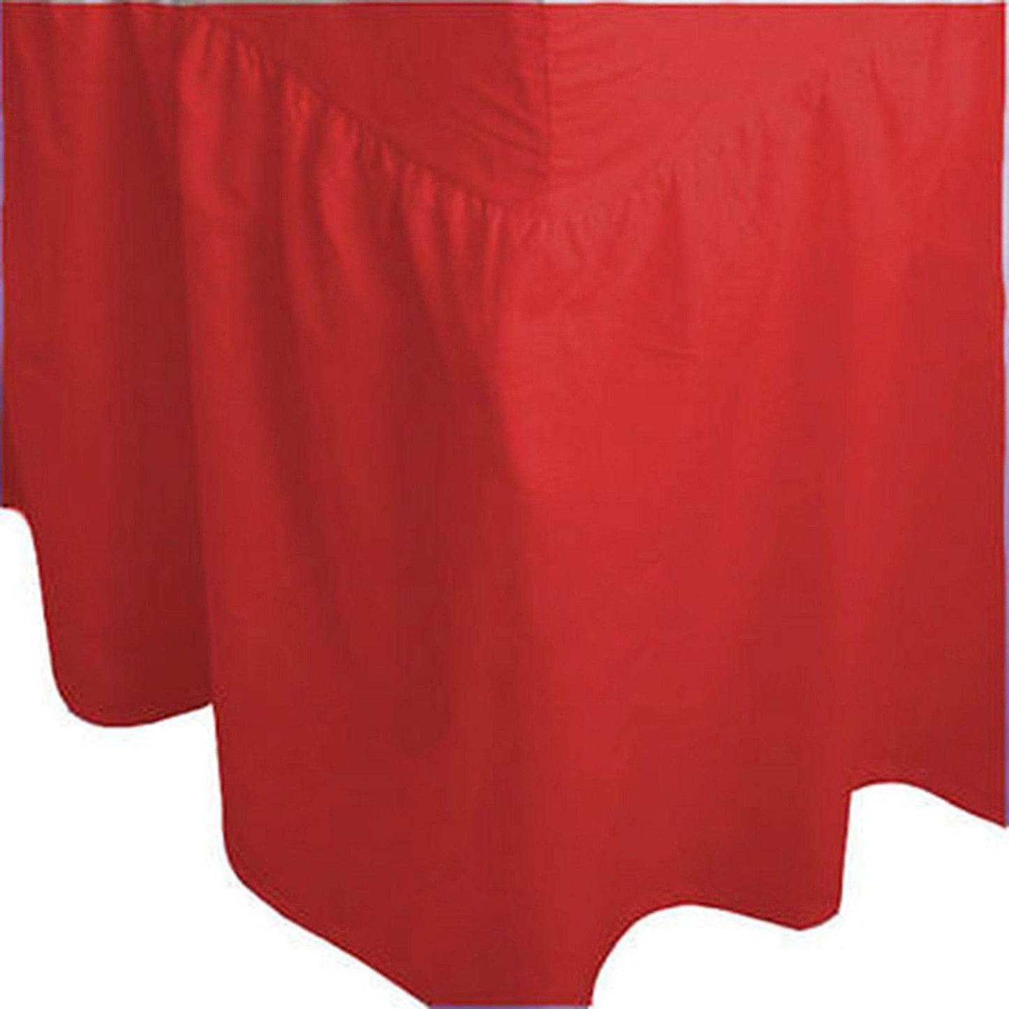 Plain Dyed Fitted Valance Sheet Poly Cotton Bed Sheet In All Sizes - Arlinens