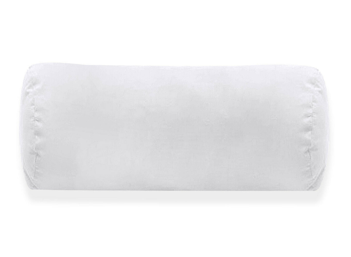Round Shaped Bolster Pillow White Cushion Long Body Support Orthopaedic Pillow - Arlinens